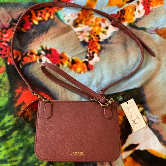 **NWT* Lauren Ralph Lauren Millbrook Conv Belt Bag - Picture 2 of 12